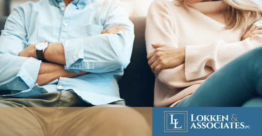 Upset man and woman crossing their arms